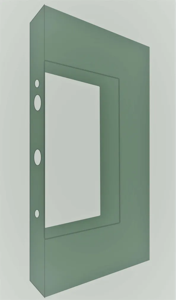 LOCINOX LUKU RAAM VÄRAVARAAMILE RAL6005