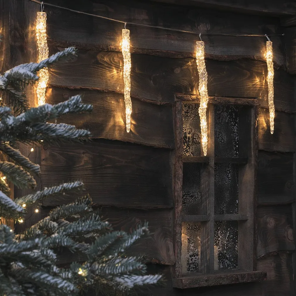 VALGUSKETT JÄÄPURIKAD 60 LED 3,6M SOE VALGUS IP44