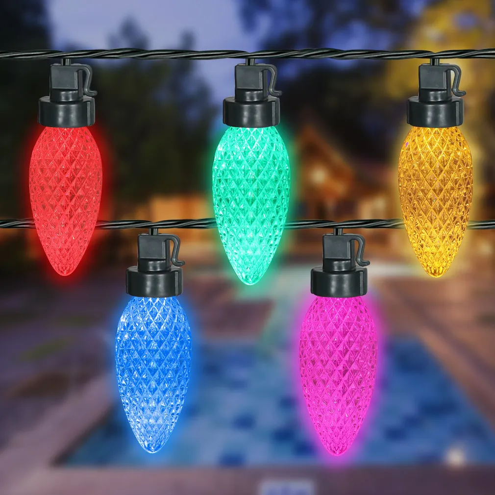 VALGUSKETT KÄBID VÄLIS 4,5M 40 LED MITMEVÄRVILINE JÄTKATAV