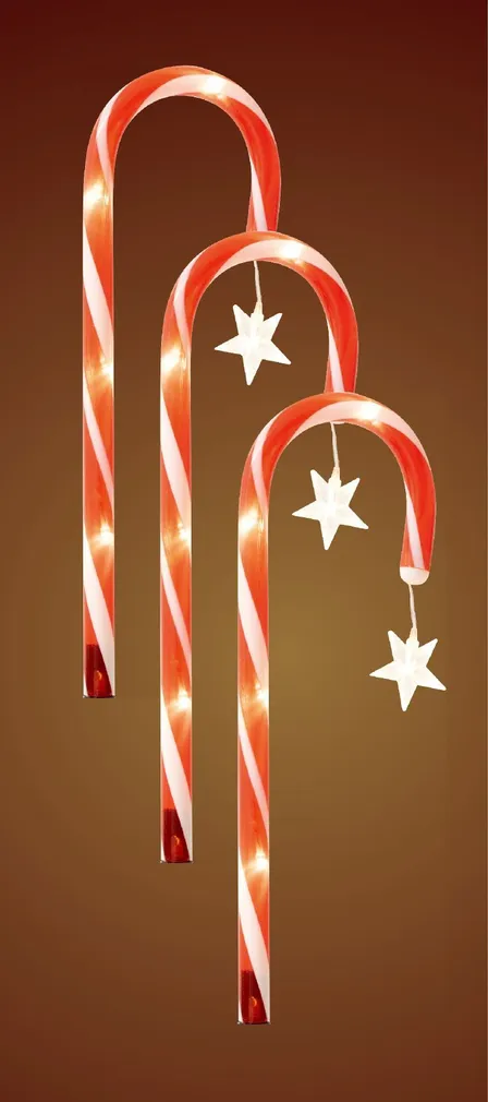 JÕULU VAIVALGUSTI AEDA KOMMID 3TK 15 LED SOE VALGE