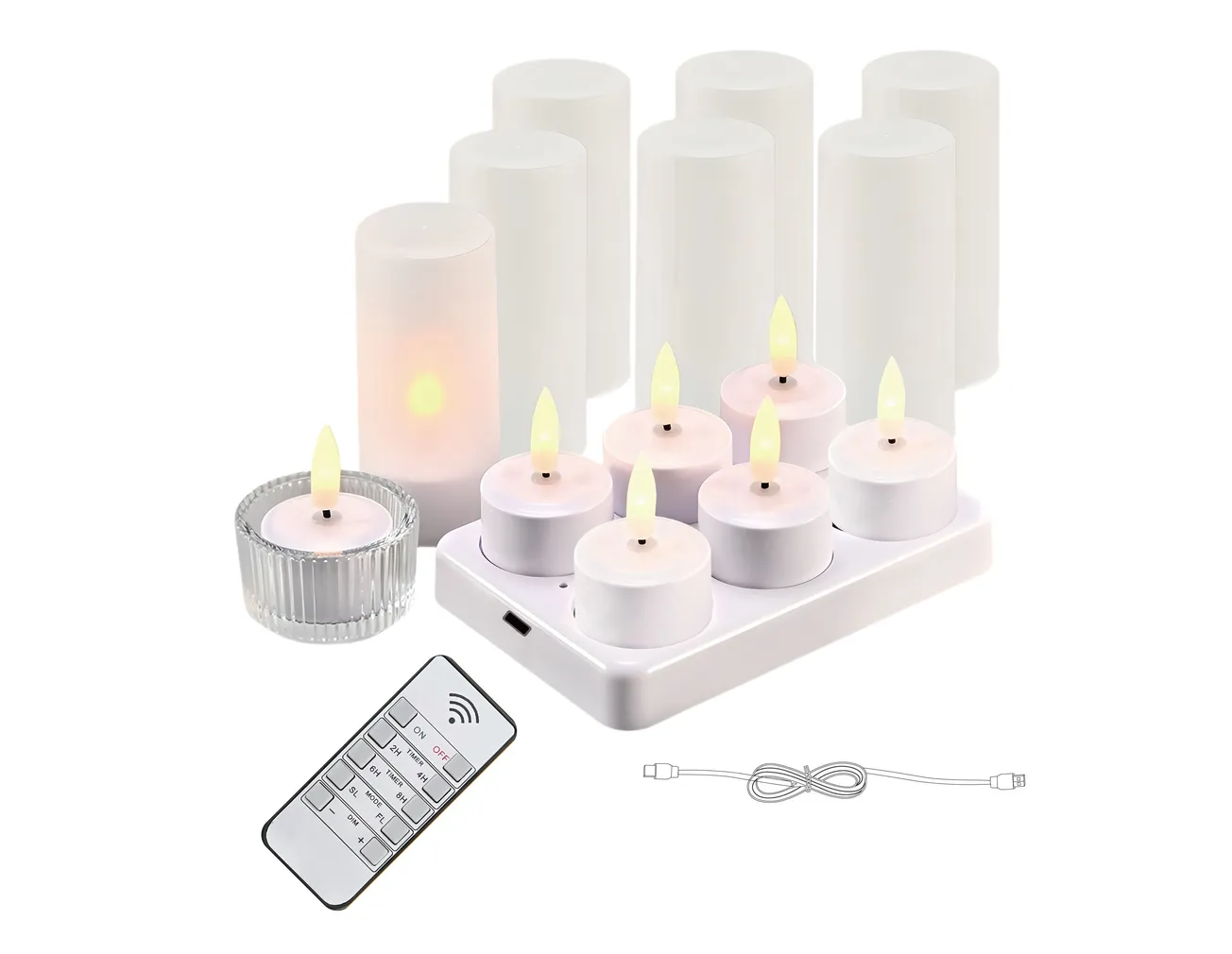 LED TEEKÜÜNLAD, LAETAVAD, SOE VALGE 6TK