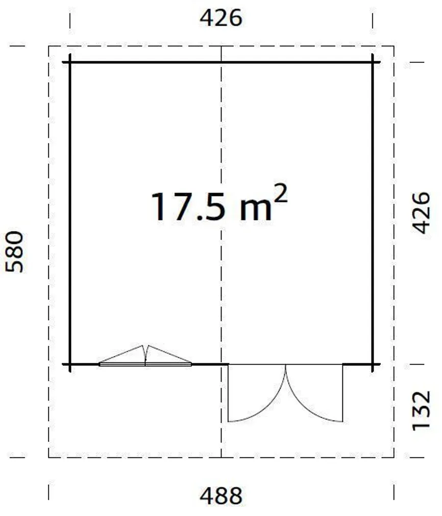 AIAMAJA PALMAKO BRITTA 17,5M²