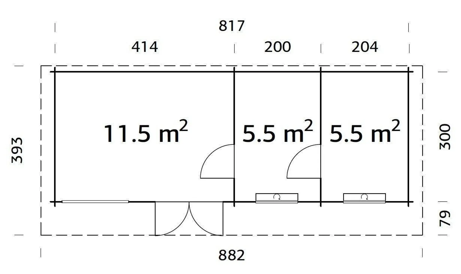 AIAMAJA PALMAKO HEIDI 22,5M²