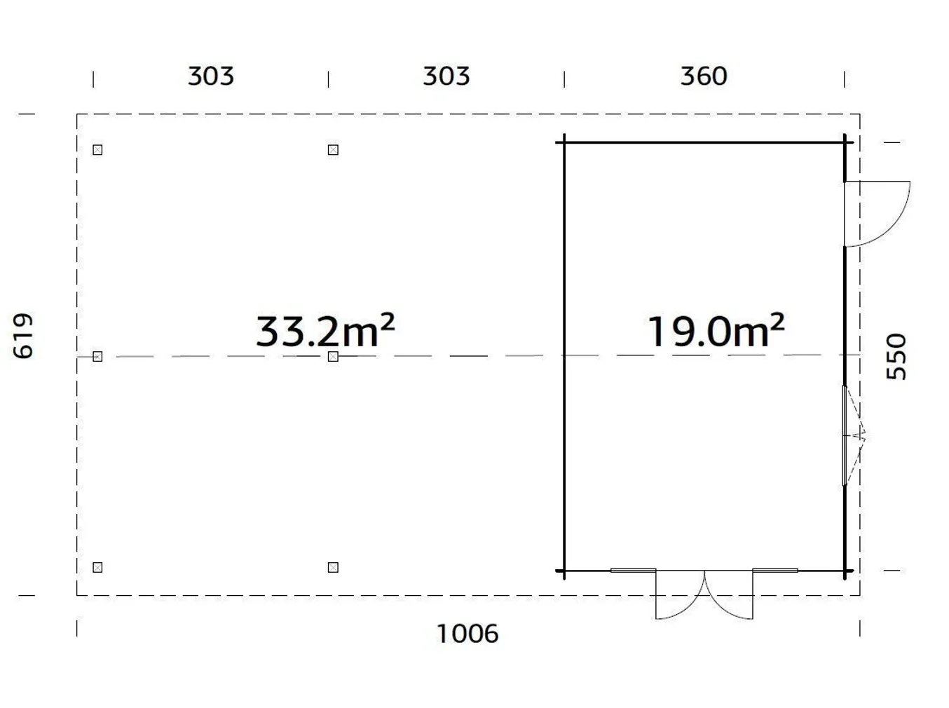 AIAMAJA PALMAKO IRENE 19,0+33,2M²