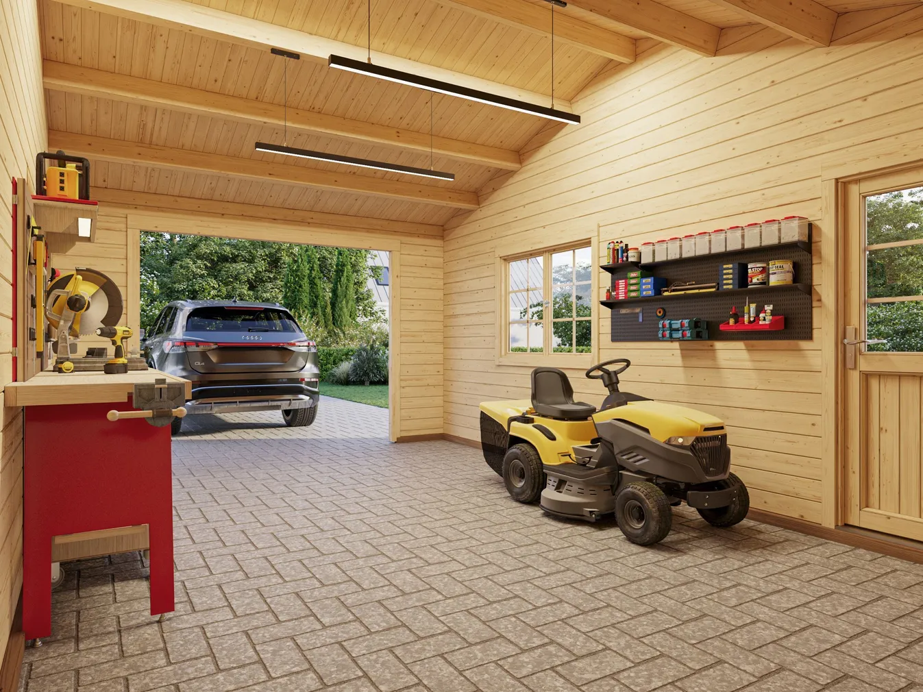 GARAAŽ PALMAKO ROGER 19,0+16,2M² ALGKOMPLEKT