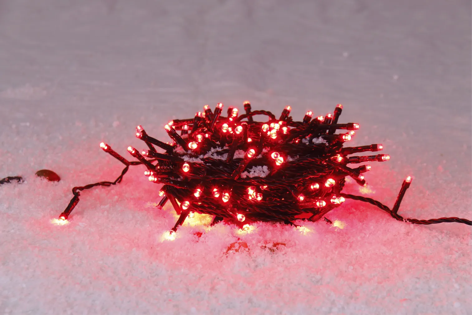 JÕULUVALGUSTUS 60LED 5,9M PUNANE IP44