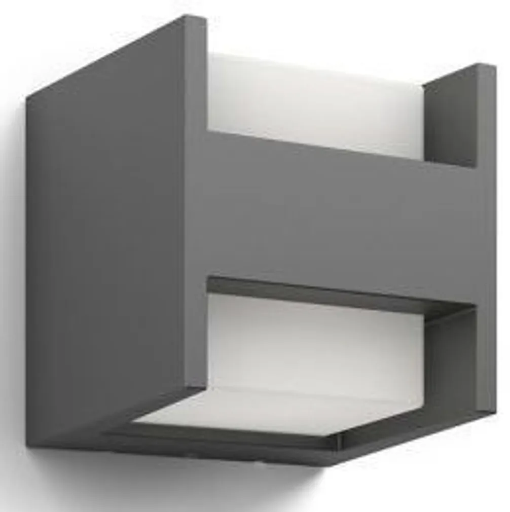 VÄLISVALGUSTI PHILIPS ARBOUR SEINALE 2XWA 3,8W 2700K ANTRATSIIT