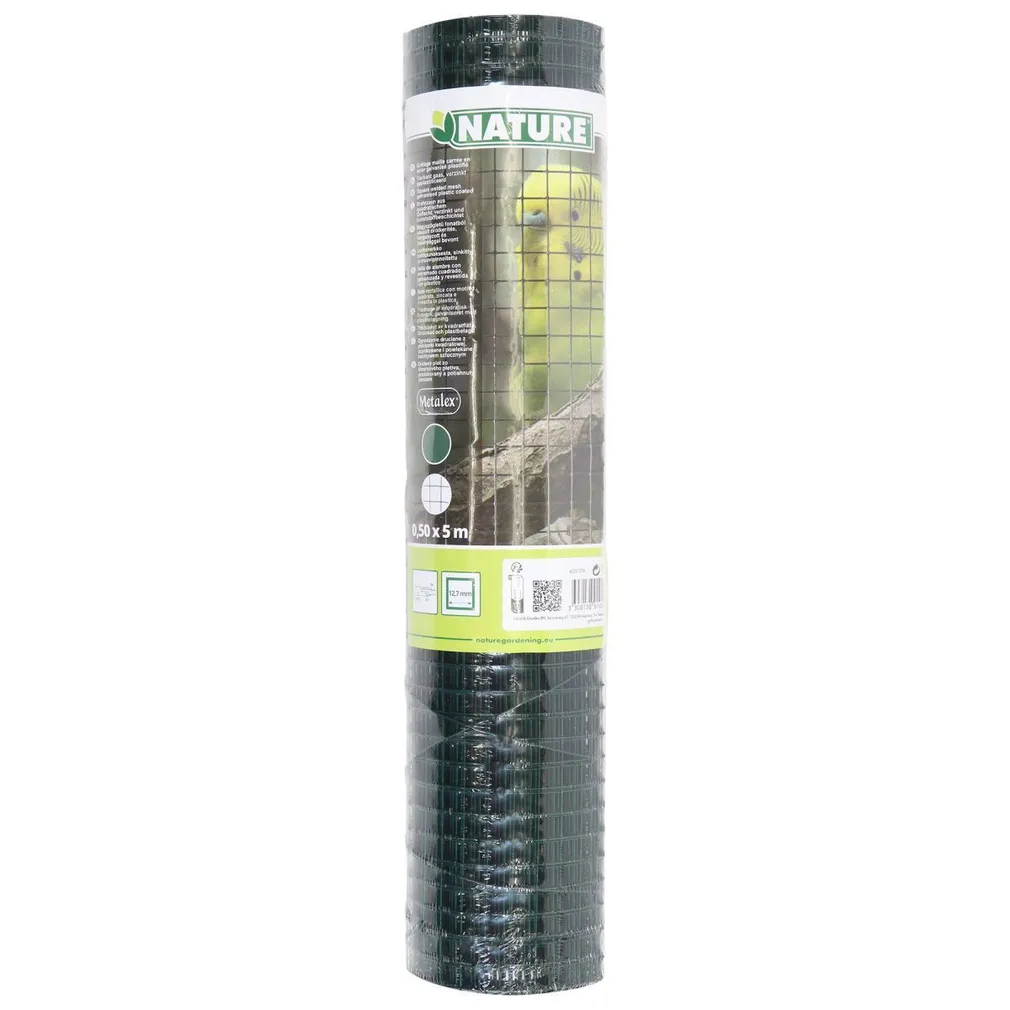VÕRKAED NATURE TSINGITUD PLAST KATTEGA 5X0,5M 12,7MM