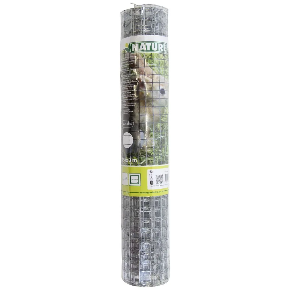 VÕRKAED NATURE TSINGITUD 4-KANT 3X0,5M 19MM