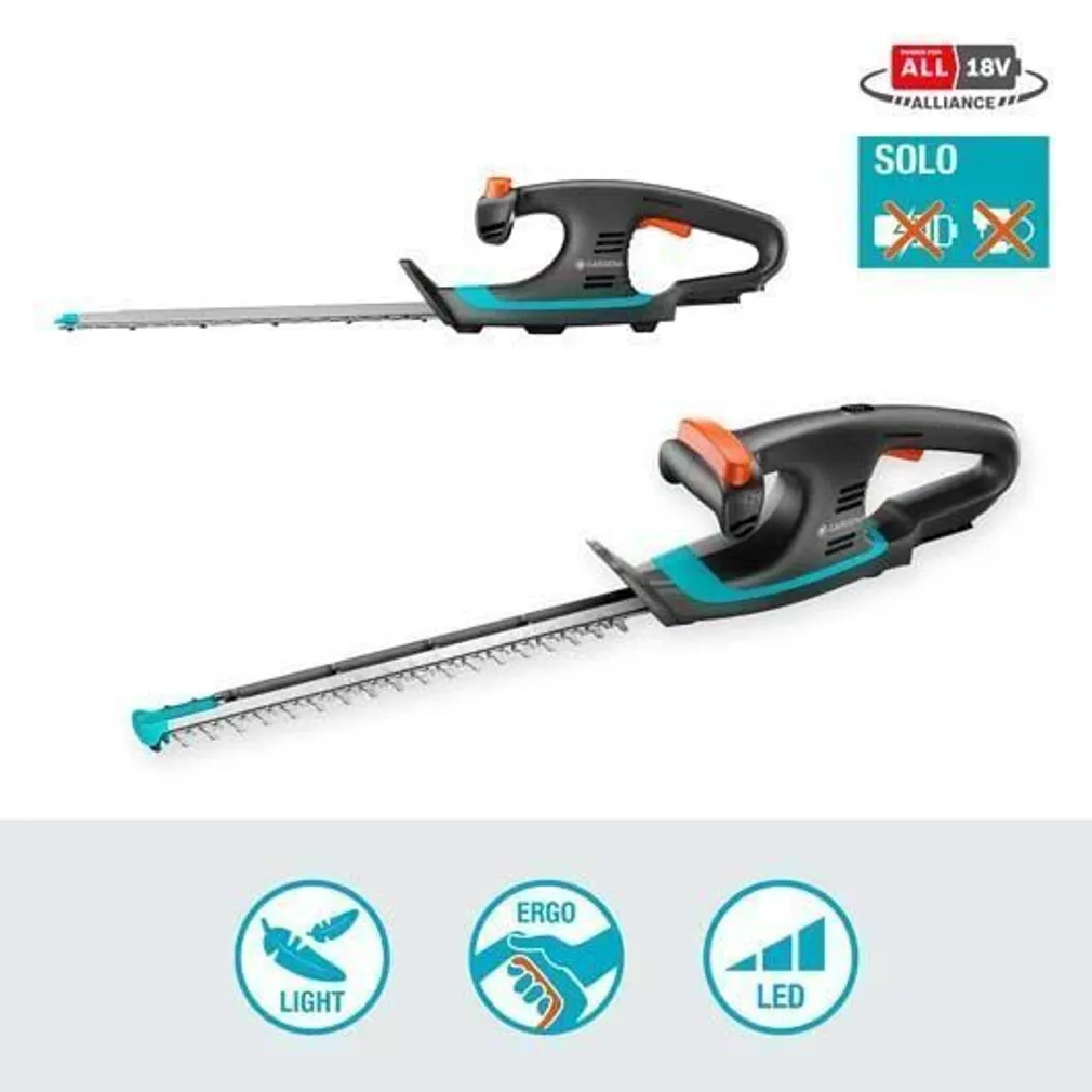 HEKILÕIKUR GARDENA EASYCUT 40/18V P4A, ILMA AKU JA LAADIJATA