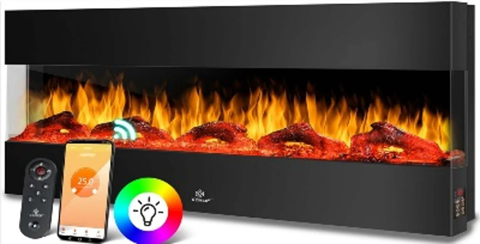 ELEKTRIKAMIN 1800W 905X175X480MM WIFI