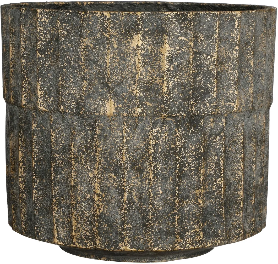 ÜMBRISPOTT MICA DECORATIONS APIRO 27X31CM MUST