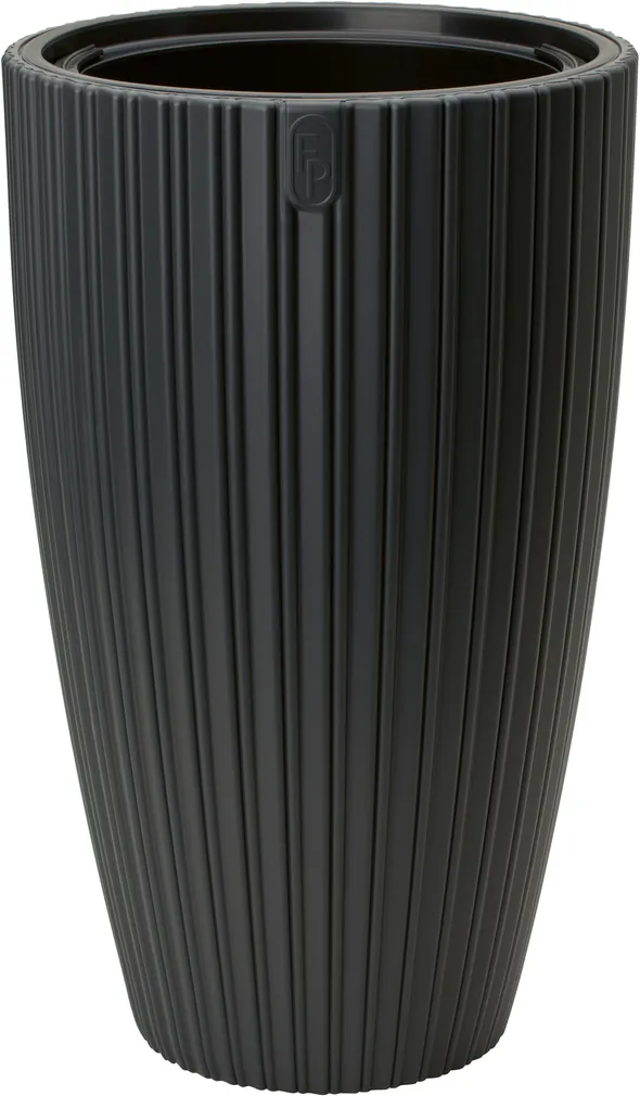 PLASTPOTT FORM-PLASTIC MIKA SLIM 40 SISUGA MUST