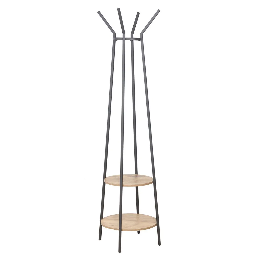 NAGI HANNES 2-RIIULIGA 48X48XH170CM, RUSTIK MELAMIIN