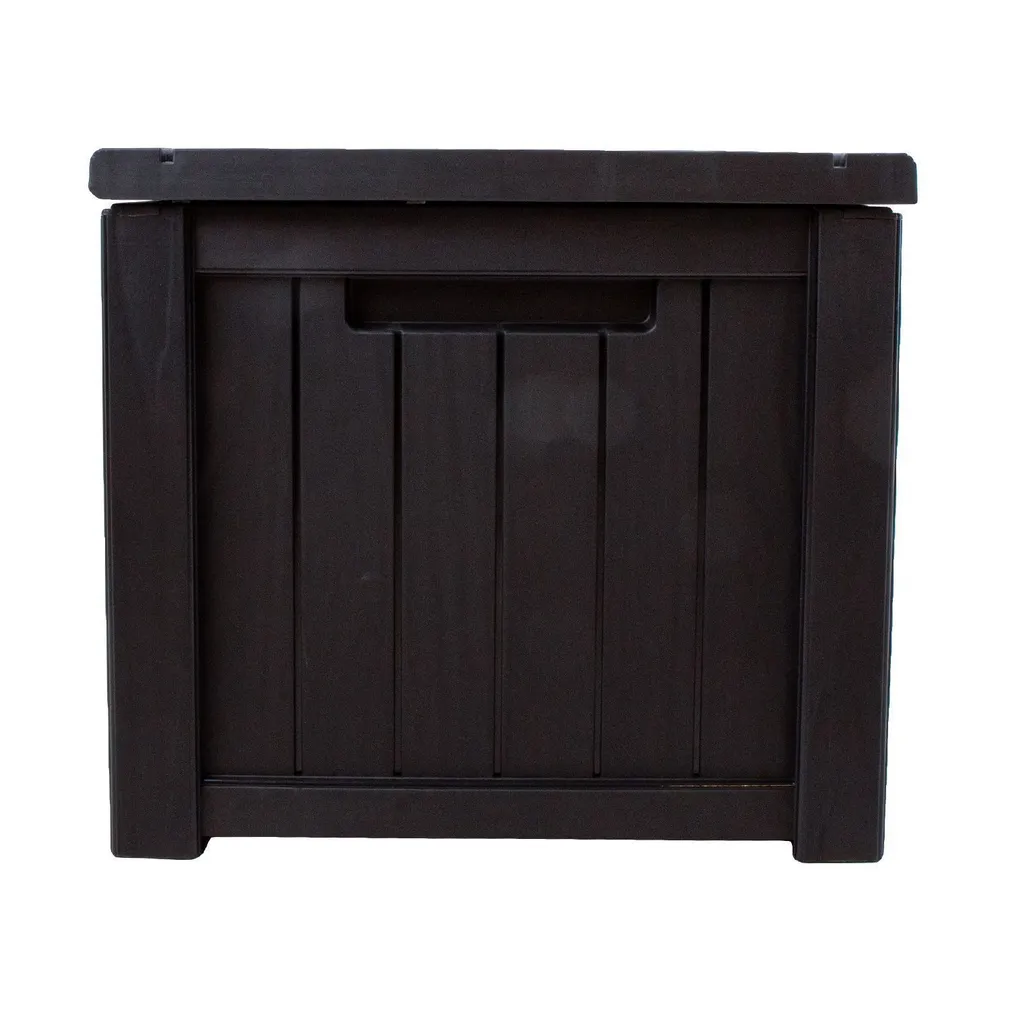 SÄILITUSKAST PRAIA 143X67,5X60,5CM/450L, MUST PLASTIK