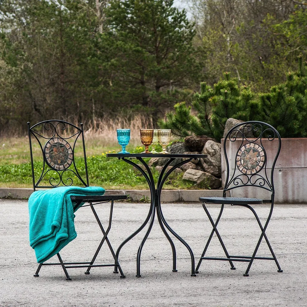 RÕDUKOMPLEKT MOSAIC LAUD JA 2 TOOLI