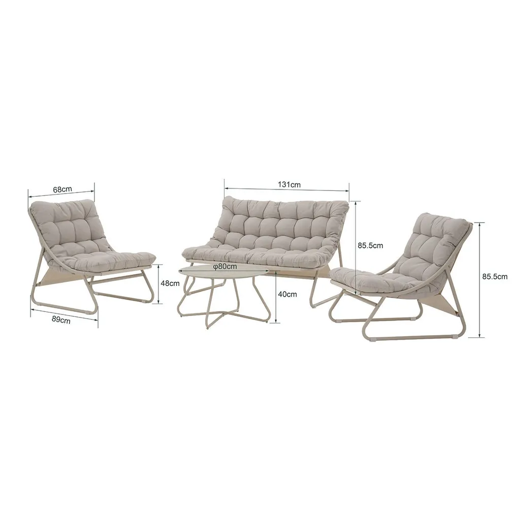 AIAMÖÖBLIKOMPLEKT SAMBA LAUD, DIIVAN JA 2 TOOLI