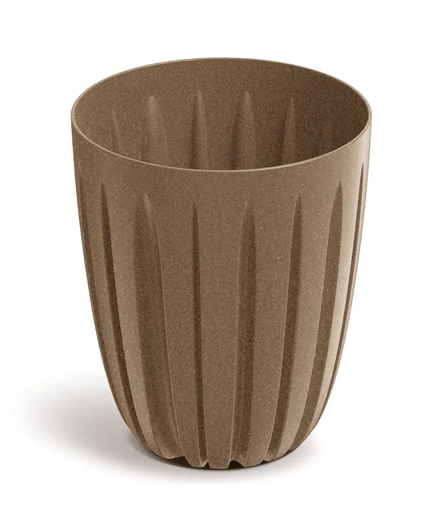 LILLEPOTT PROSPERPLAST WARIO ECO WOOD Ø13,7CM PRUUN