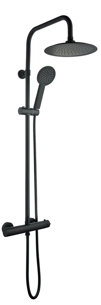 ÜLADUŠI KOMPLEKT NORDLINE NORDTHERM TERMOSTAAT SEGISTIGA MUST