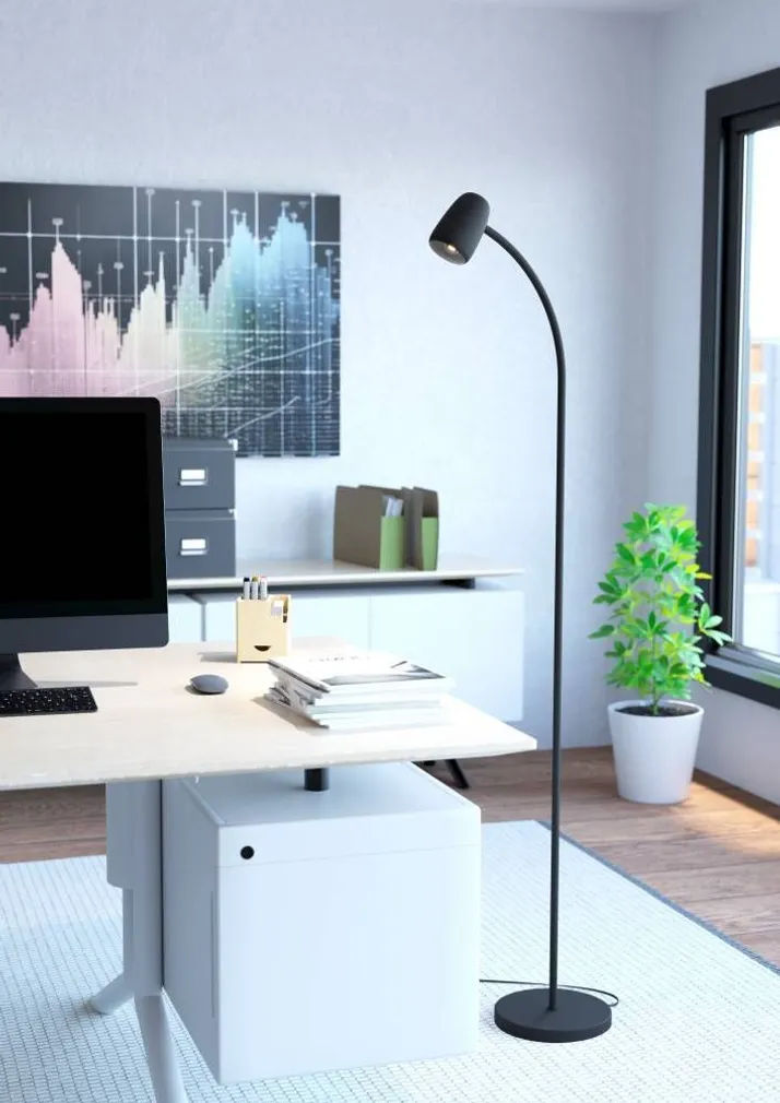 PÕRANDALAMP CARLO E14 1X25W MUST