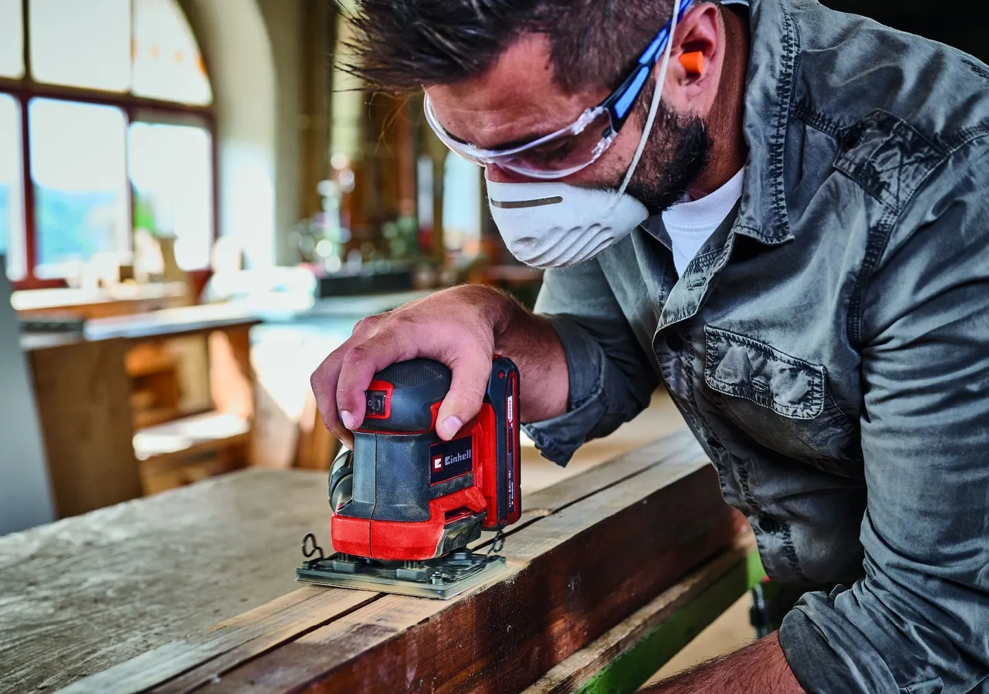 AKUMULTILIHVIJA EINHELL TE-OS 18/113 LI-SOLO AKU JA LAADIJATA