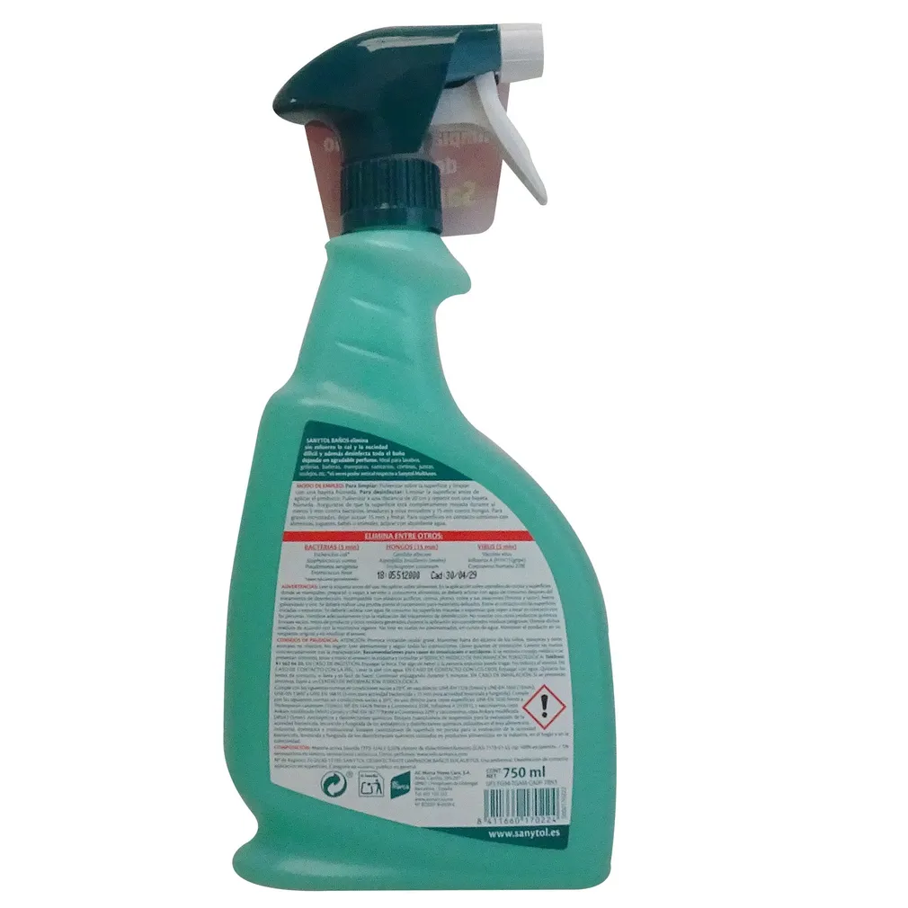 VANNITOA PUHASTUSVAHEND SANYTOL 750ML