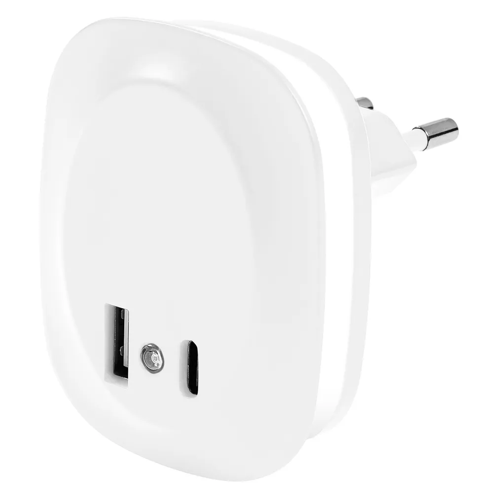 ÖÖVALGUSTI LEDVANCE LUNETTA EDGE USB A&C 3000K VALGE
