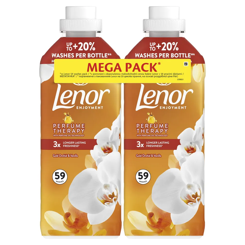 PESULOPUTUSVAHEND LENOR GOLD ORCHID&VANILLA 2X1239ML