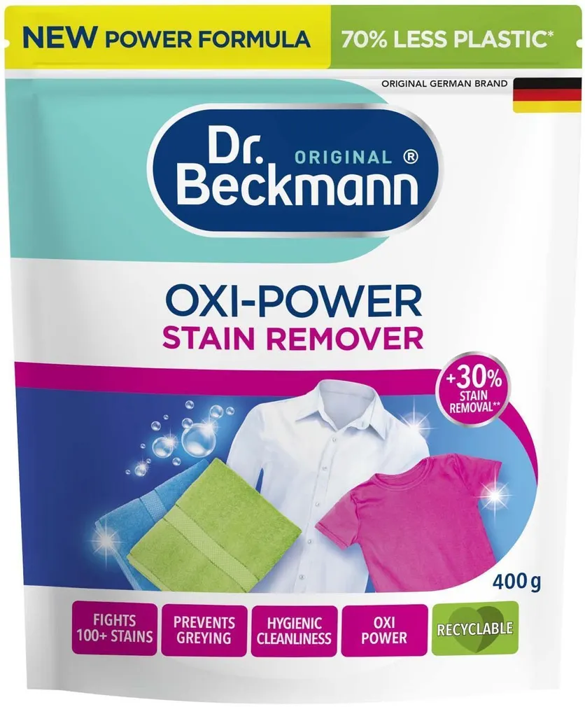 PLEKIEEMALDAJA DR BECKMANN OXI-POWER 400G
