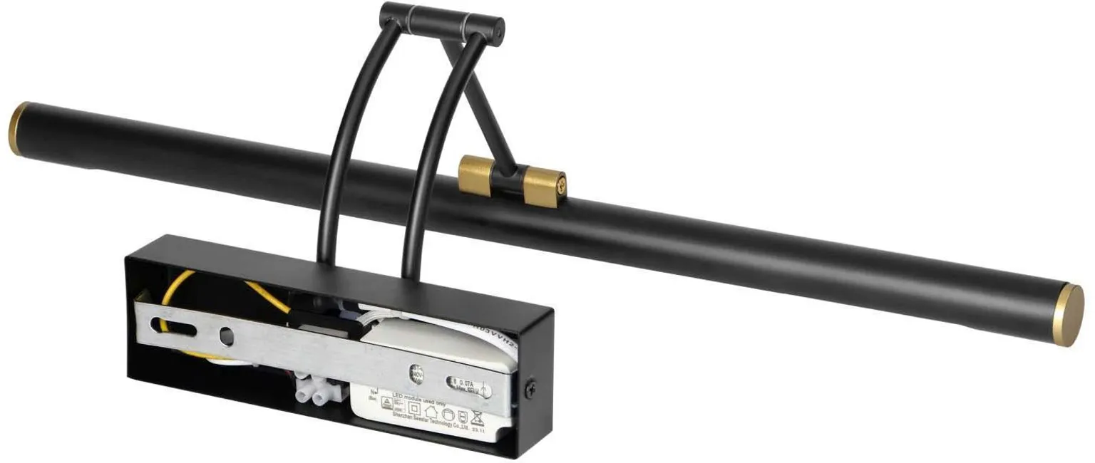 VANNITOAVALGUSTI ADVITI RICO LED 9W 50CM MUST