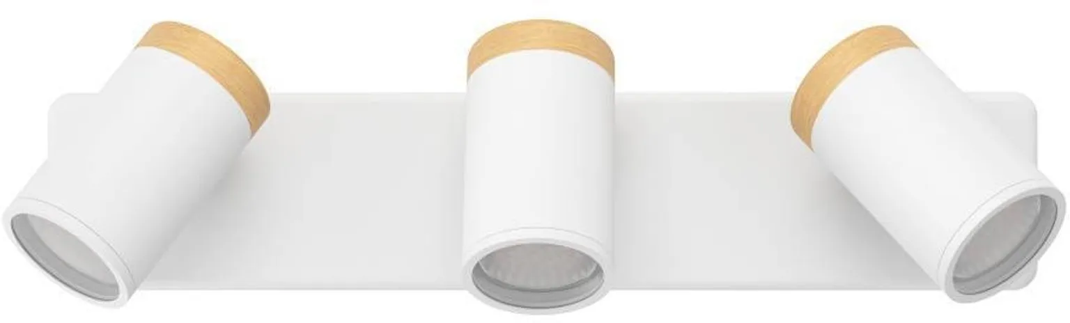 VANNITOAVALGUSTI CONSUMA 3W 3XGU10 VALGE