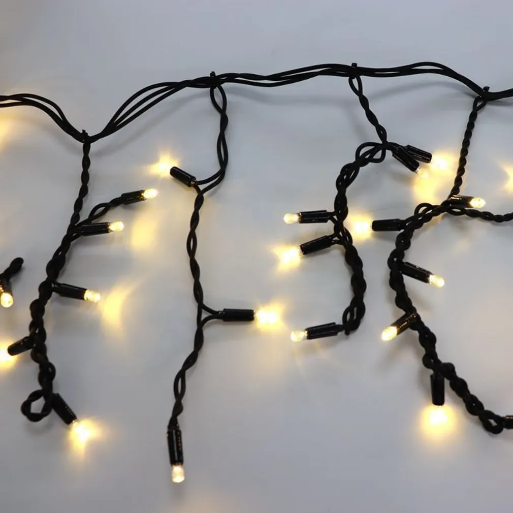 VÄLIS JÕULUVALGUSTUS JÄÄPURIKAD 500LED SOE VALGUS 20,5M