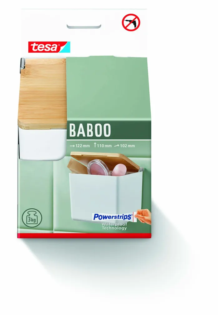 HOIUKAST TESA BABOO S VALGE-BEEŽ