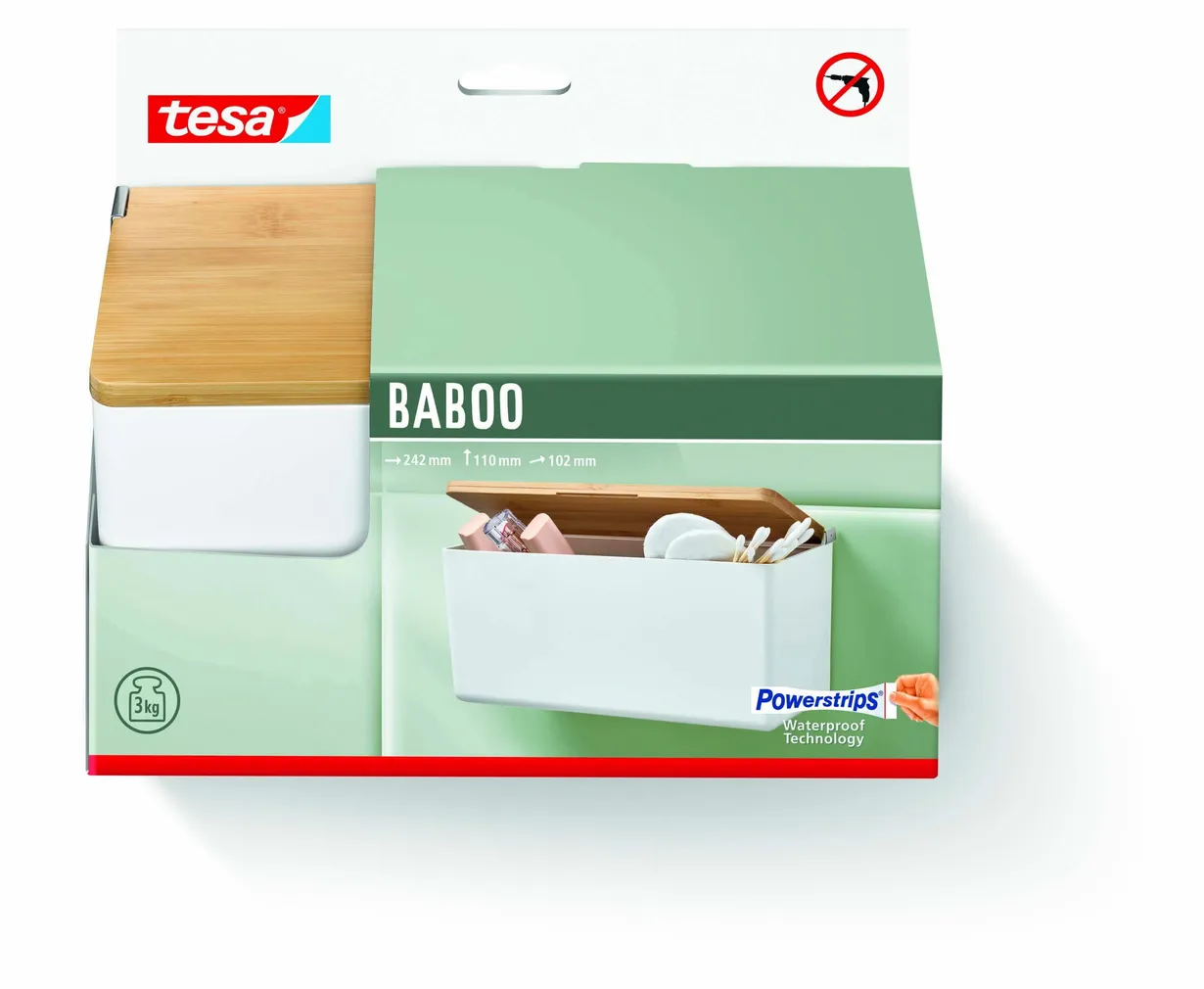 HOIUKAST TESA BABOO M VALGE-BEEŽ