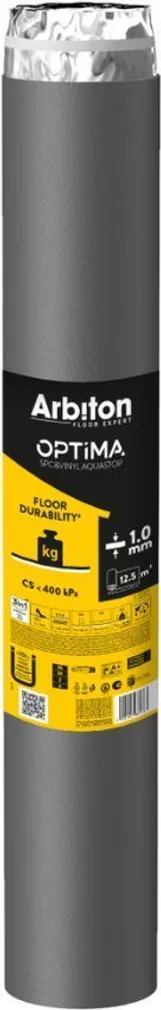ALUSVAIP ARBITON OPTIMA SPC&VINYL AQUASTOP 1MM 12,50X1M 12,5M²
