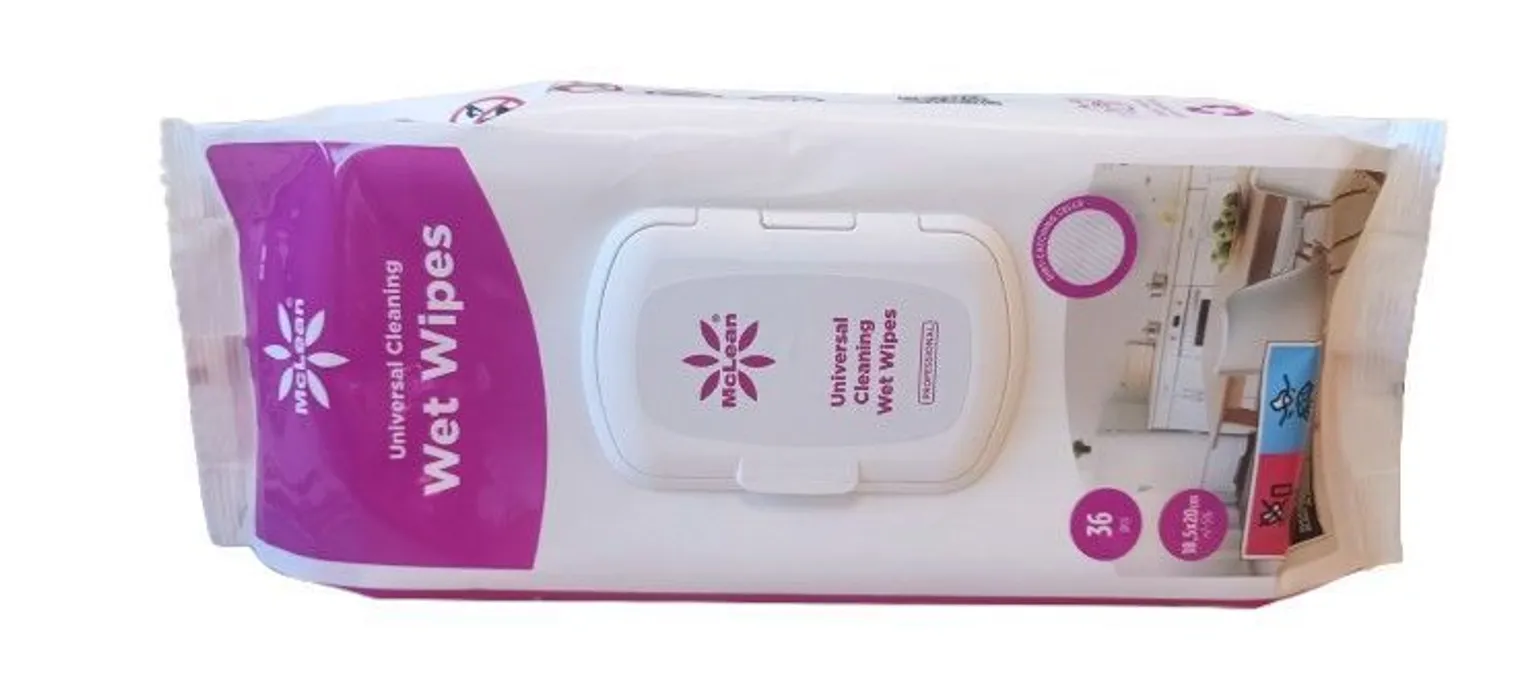 NIISKED PUHASTUSLAPID MCLEAN UNIVERSAALSED 36TK