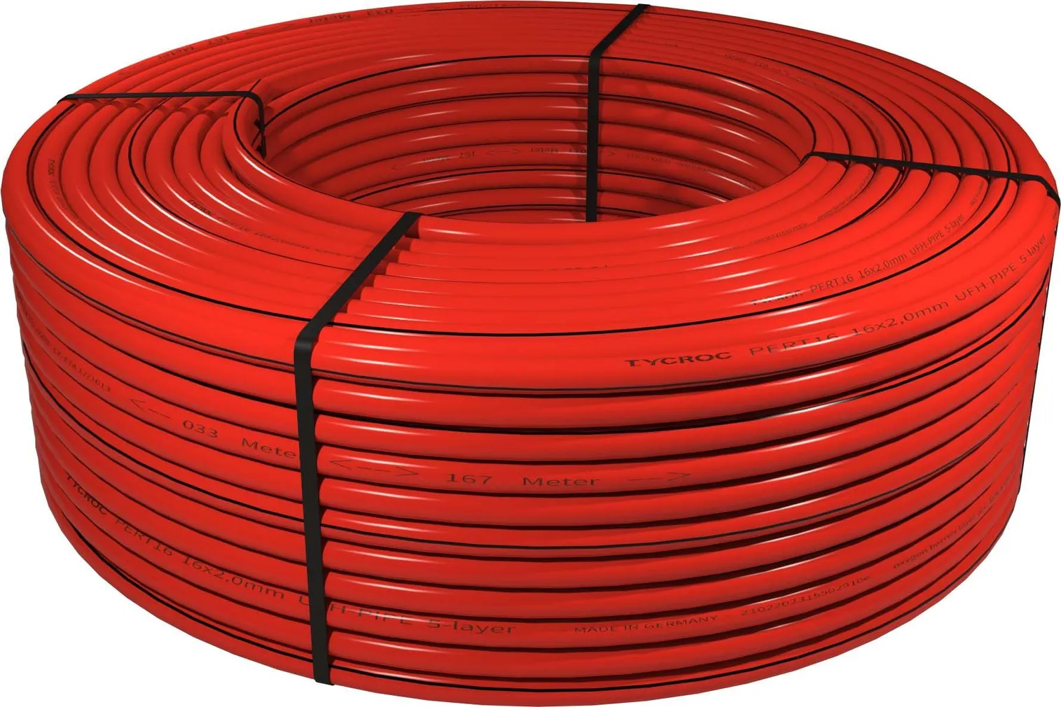 PÕRANDAKÜTTETORU TYCROC PERT 16X2MM, 120M/RULL