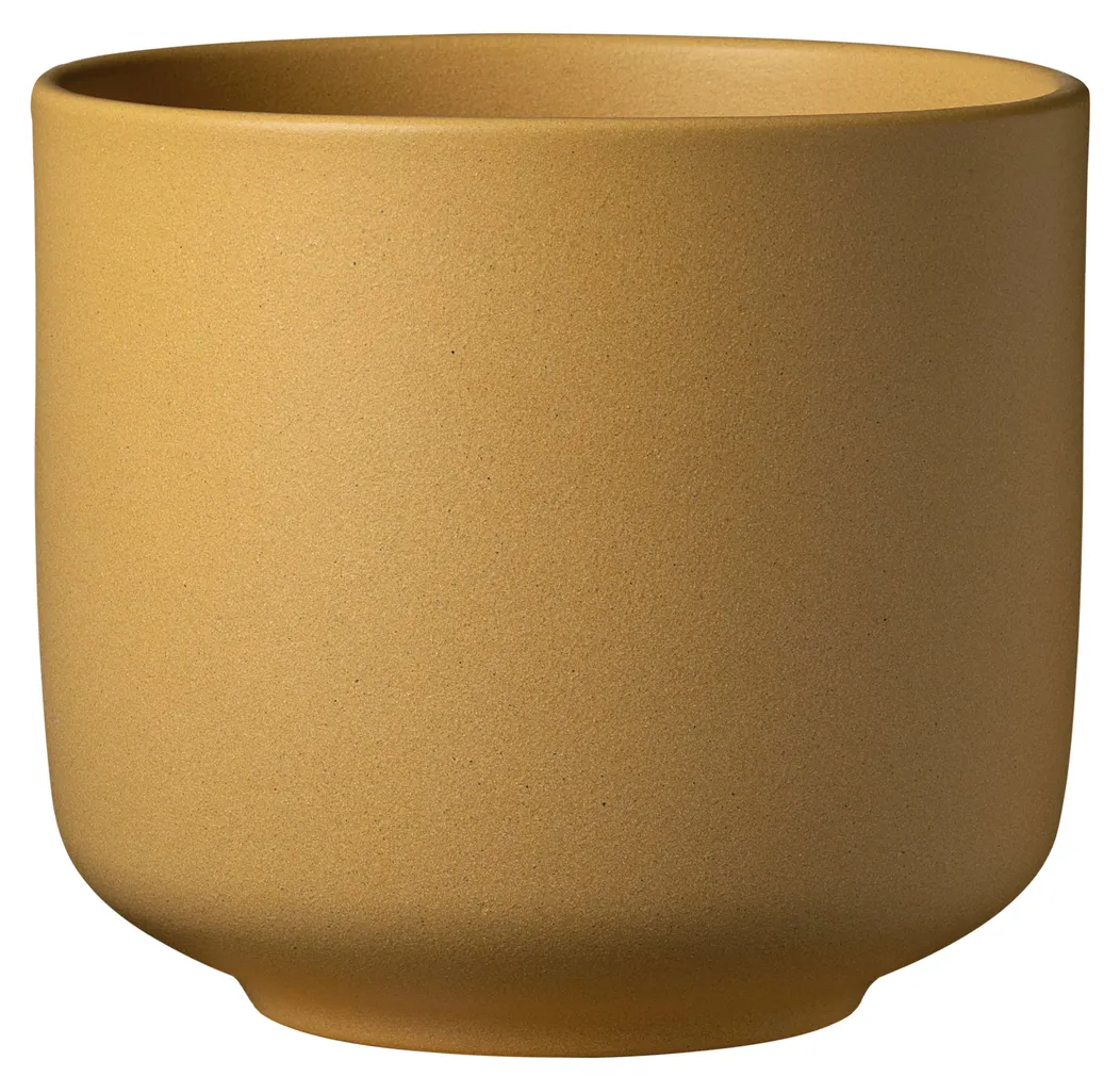 ÜMBRISPOTT SK BARI BLOSSOM Ø16CM, KOLLANE