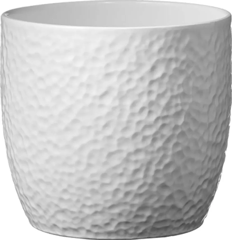 ÜMBRISPOTT SK BOSTON Ø27CM, VALGE