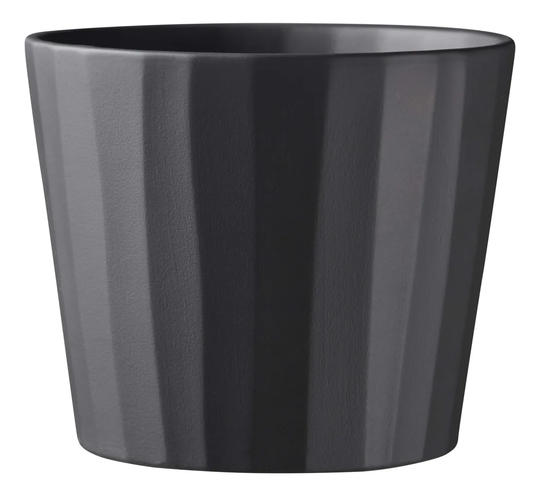 ÜMBRISPOTT SK UMEA PURE Ø16CM, MUST