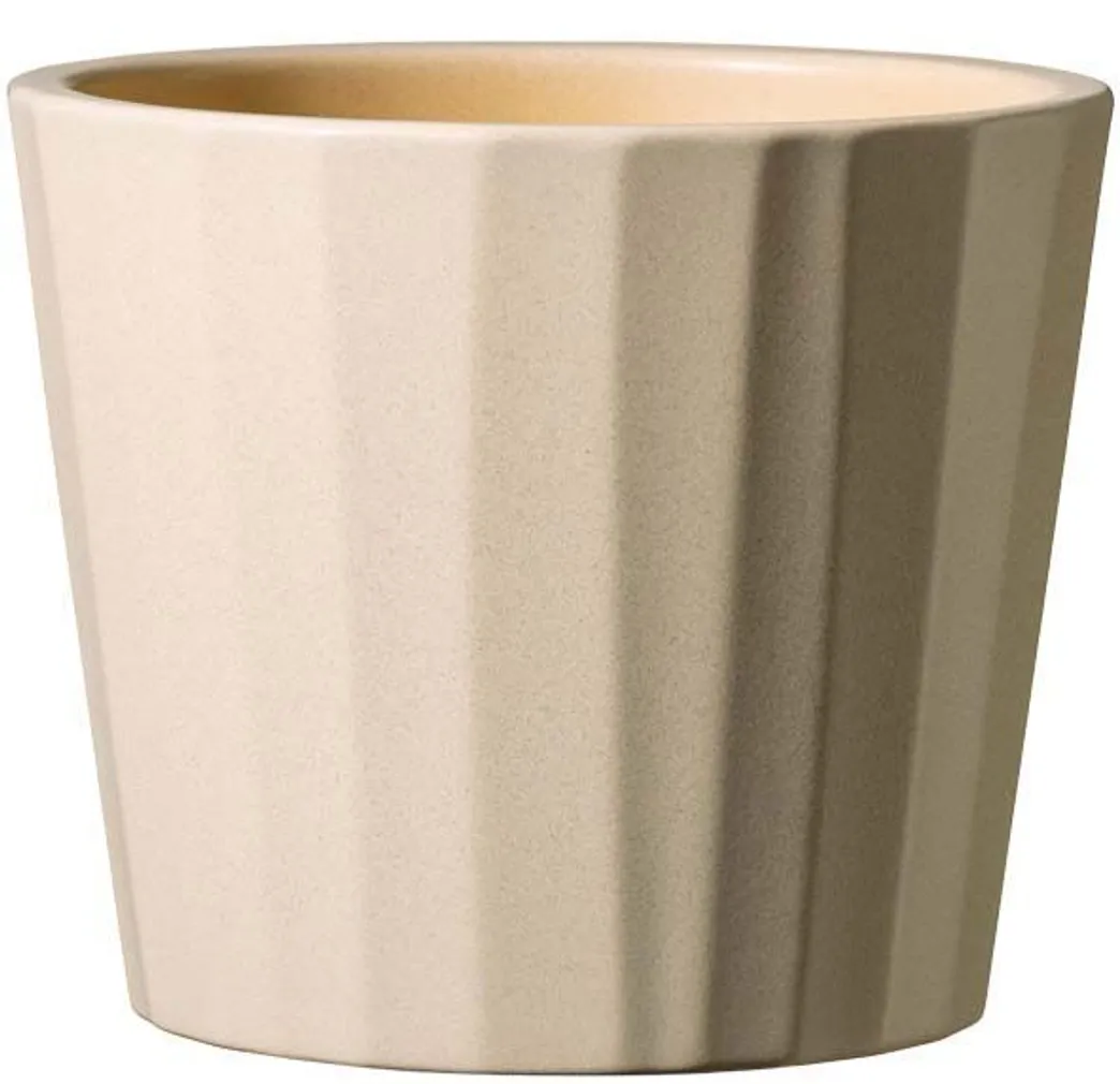 ÜMBRISPOTT SK UMEA BARISTA Ø21CM, KREEM