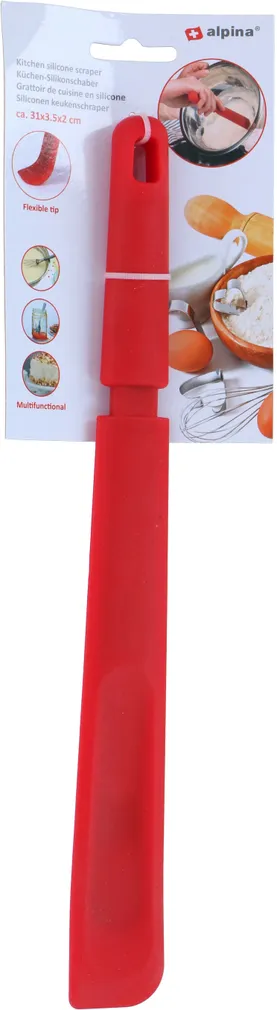 SPAATEL ALPINA SILIKOONIST, PUNANE