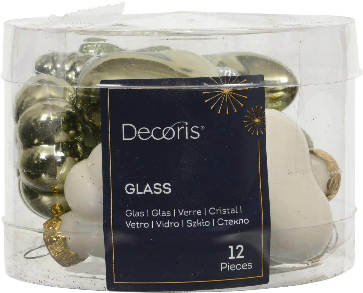 JÕULUEHTED 2X4X4CM MIX 12TK PAKIS