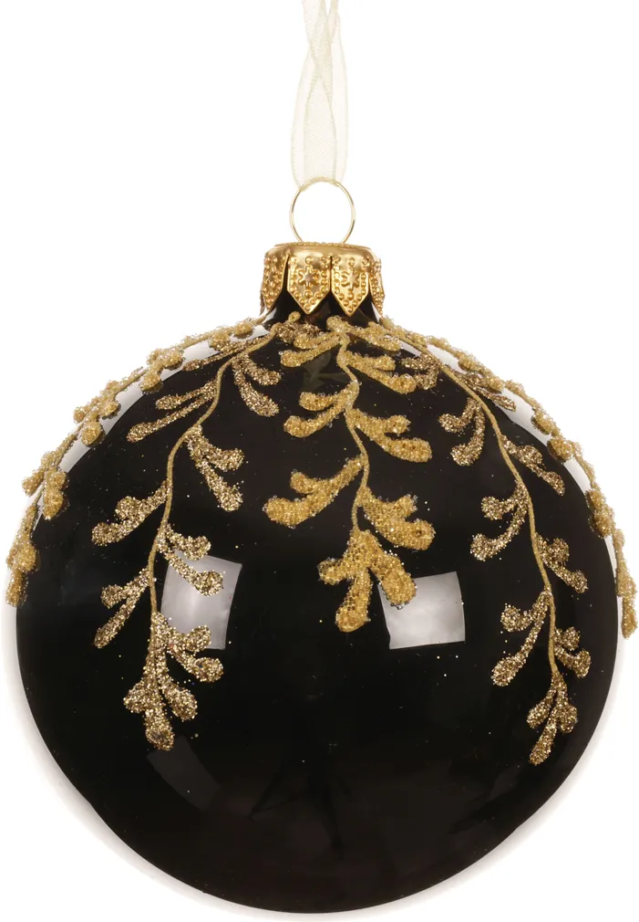 JÕULUKUUL OKSAD Ø8CM KLAAS MUST