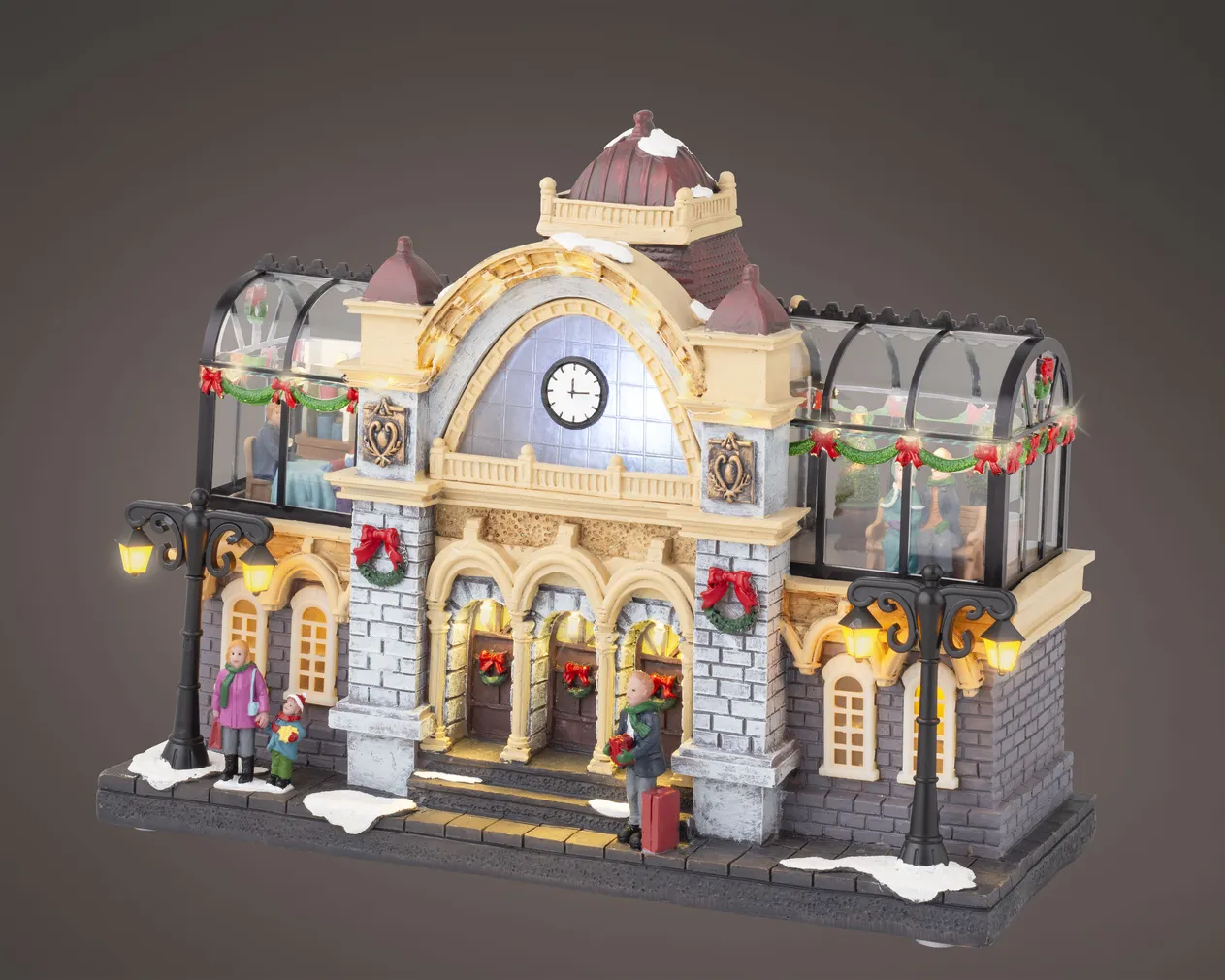 JÕULUKÜLA JAAMAHOONE LED 13X32X25CM