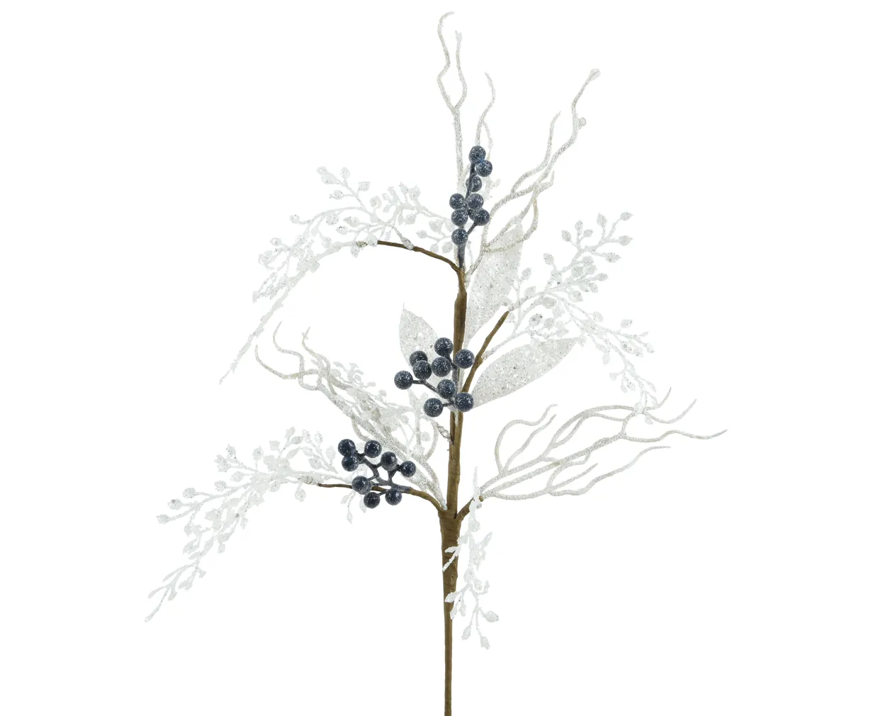 KUNSTLILL OKS MARJADEGA  6X30X60CM SININE/VALGE