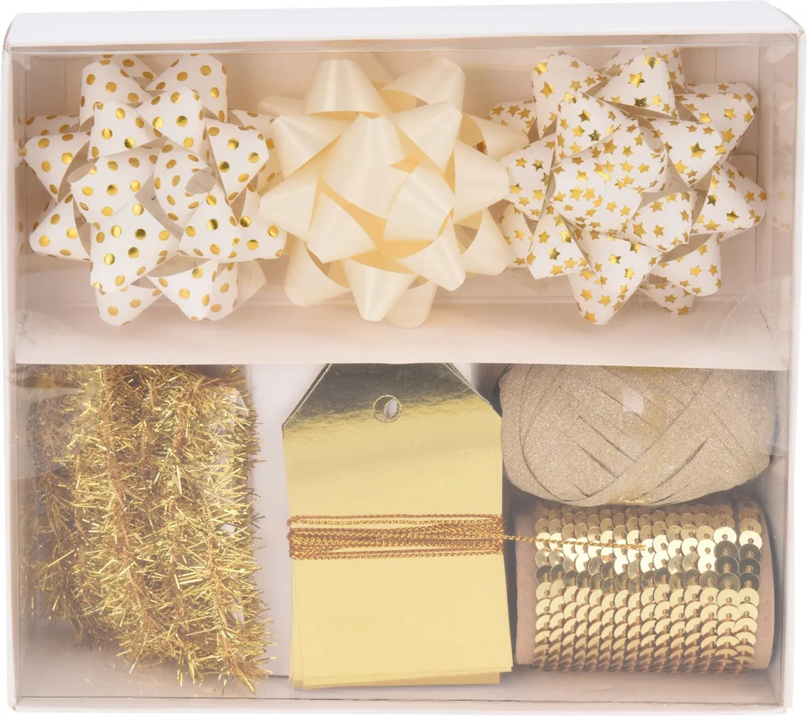 PAKKIMISE KOMPLEKT 10-OSALINE KULDNE