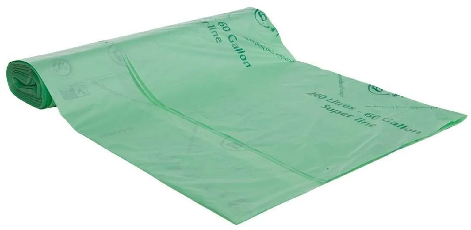 BIOLAGUNEVAD PRÜGIKOTID BIOBAG 240L , 3TK RULLIS