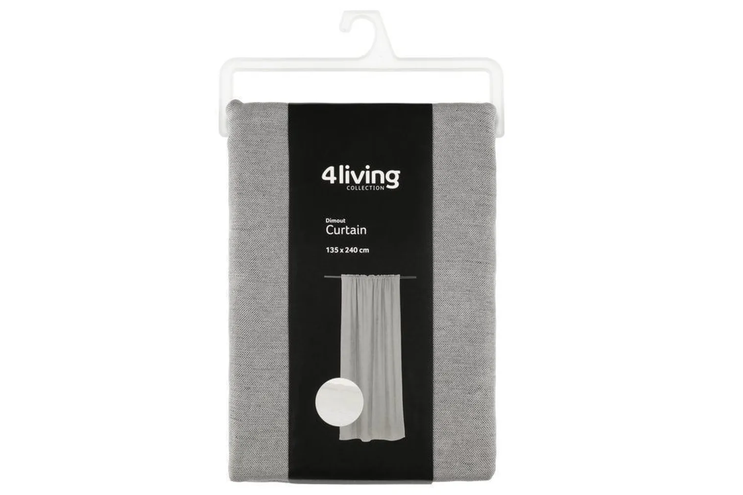 PIMENDAV KARDIN 4LIVING MOONA 135X240CM HELEHALL