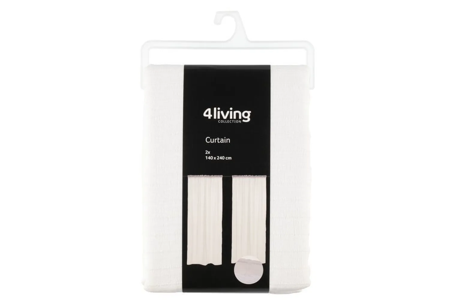 KARDIN 4LIVING ALINA 140X240CM VALGE, 2TK